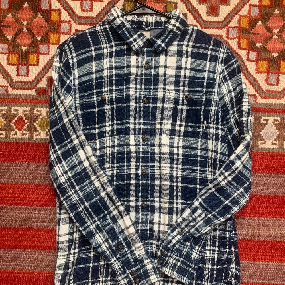 Vans Blue/white flannel